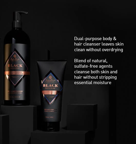 Black Reserve™ Body & Hair Cleanser - Image 3