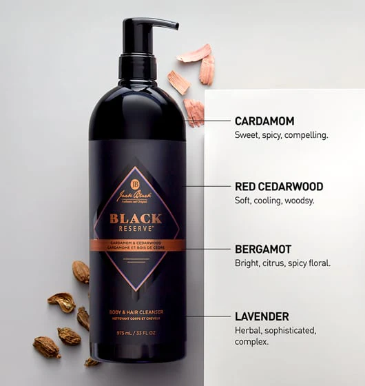 Black Reserve™ Body & Hair Cleanser - Image 4