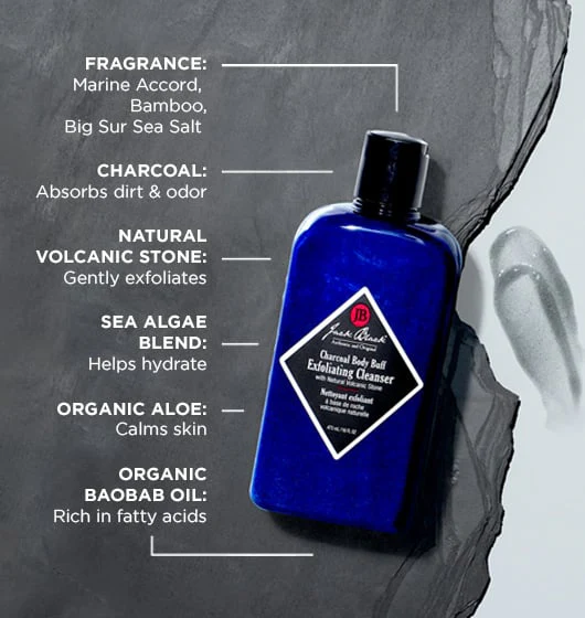 Charcoal Body Buff Exfoliating Cleanser - Image 4